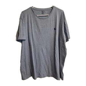 Polo Ralph Lauren Short Sleeve T Shirt Classic Fit, Heather Blue, Size Large